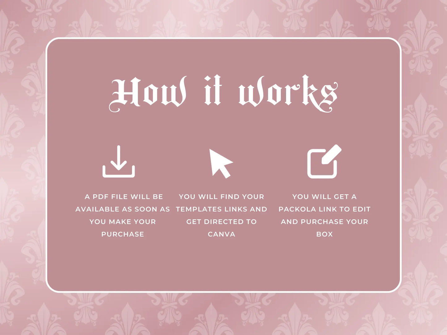 Rose Gold Wig PolyMailer Box - Shaima Studio