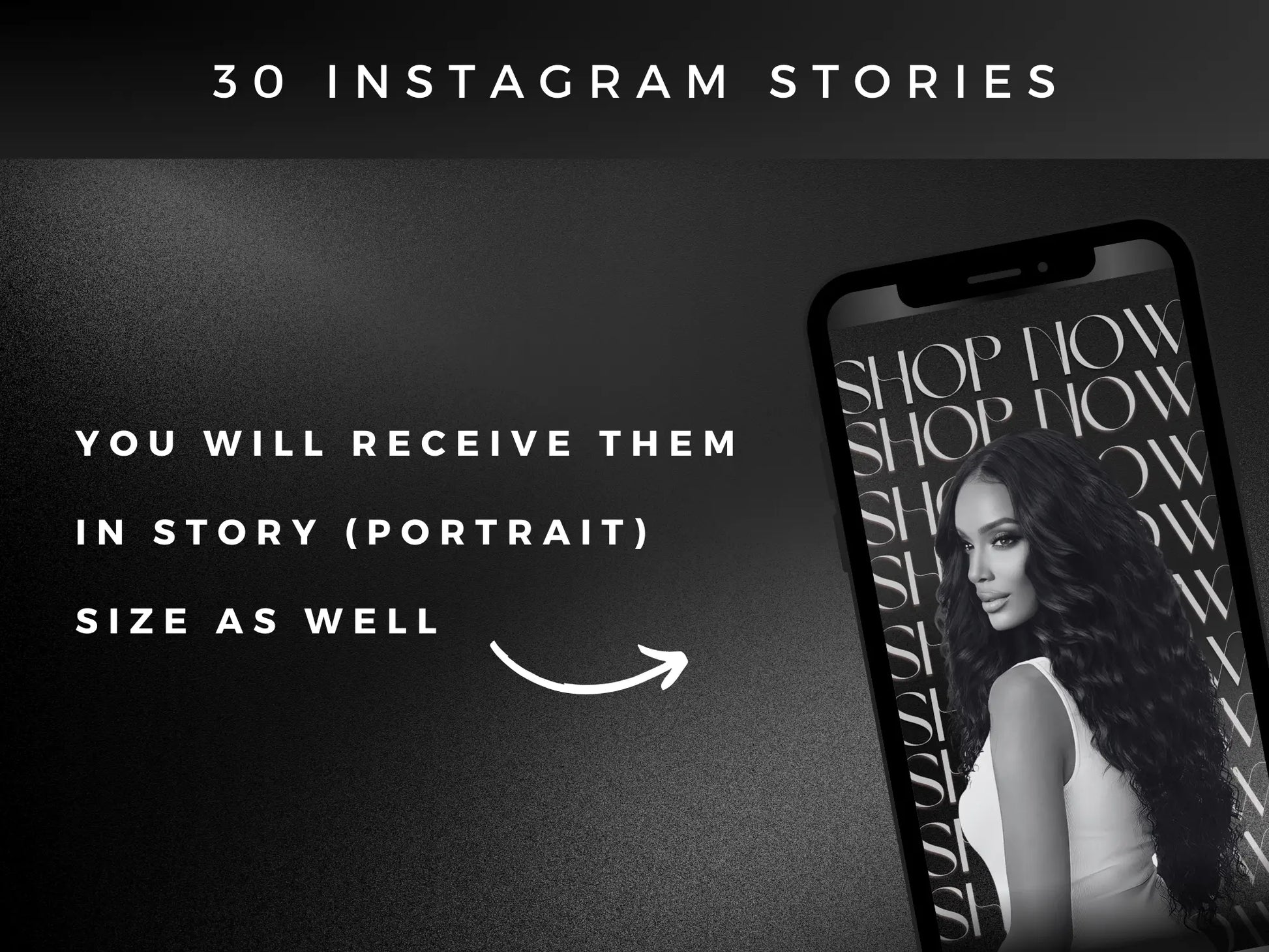 Black Hair Instagram Kit - Shaima Studio