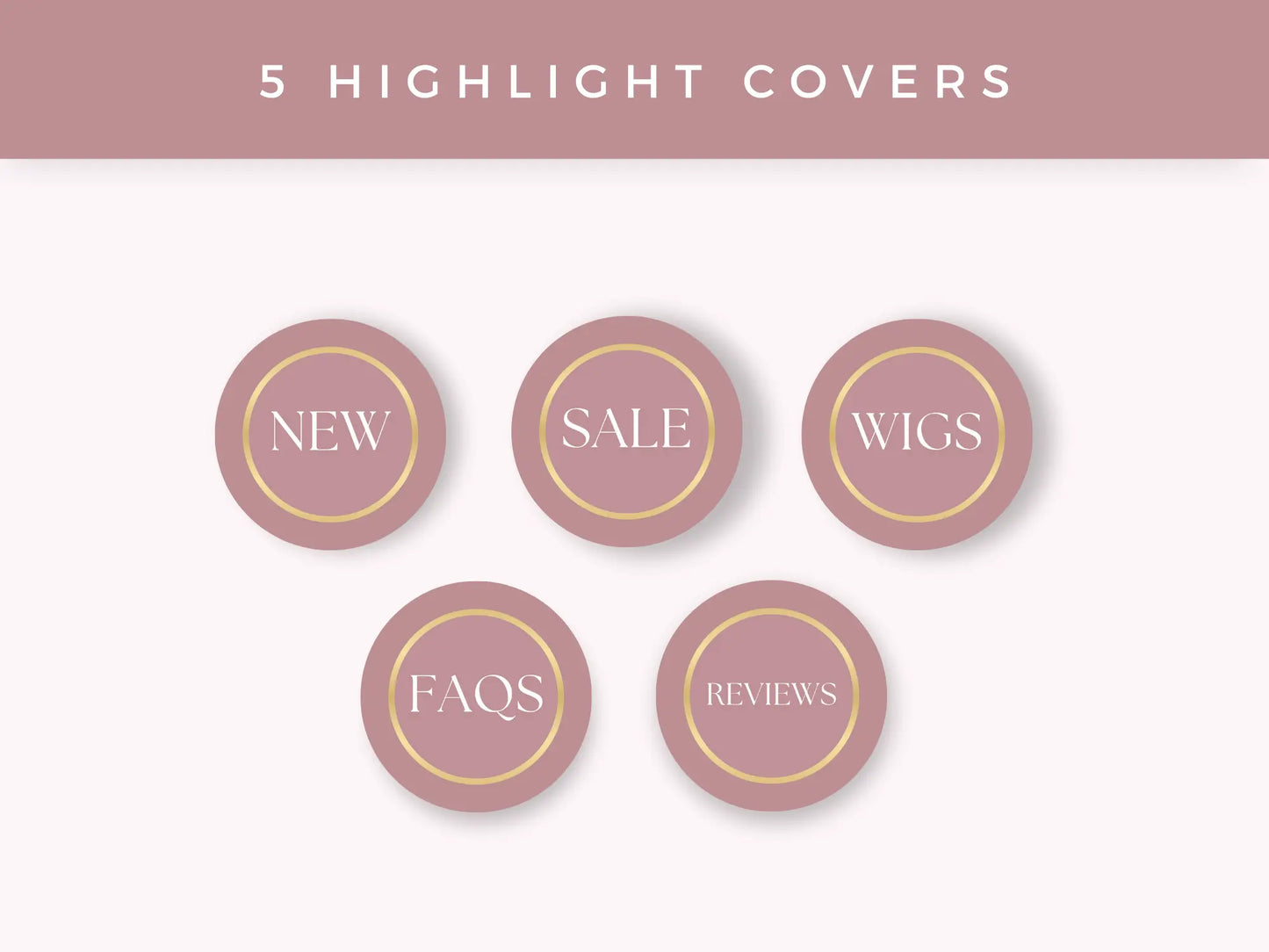 Rose Gold Hair Instagram Kit - Shaima Studio
