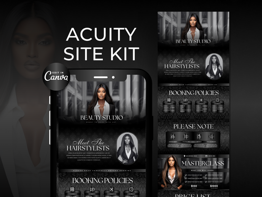 Black Luxury Acuity Scheduling Site