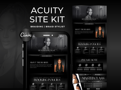Black Braiding Acuity Scheduling Site