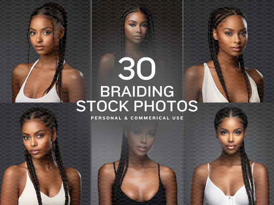 30 Braiding Bundle Stock Photos