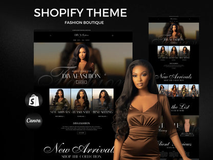 Minimal black shopify theme fashion boutique