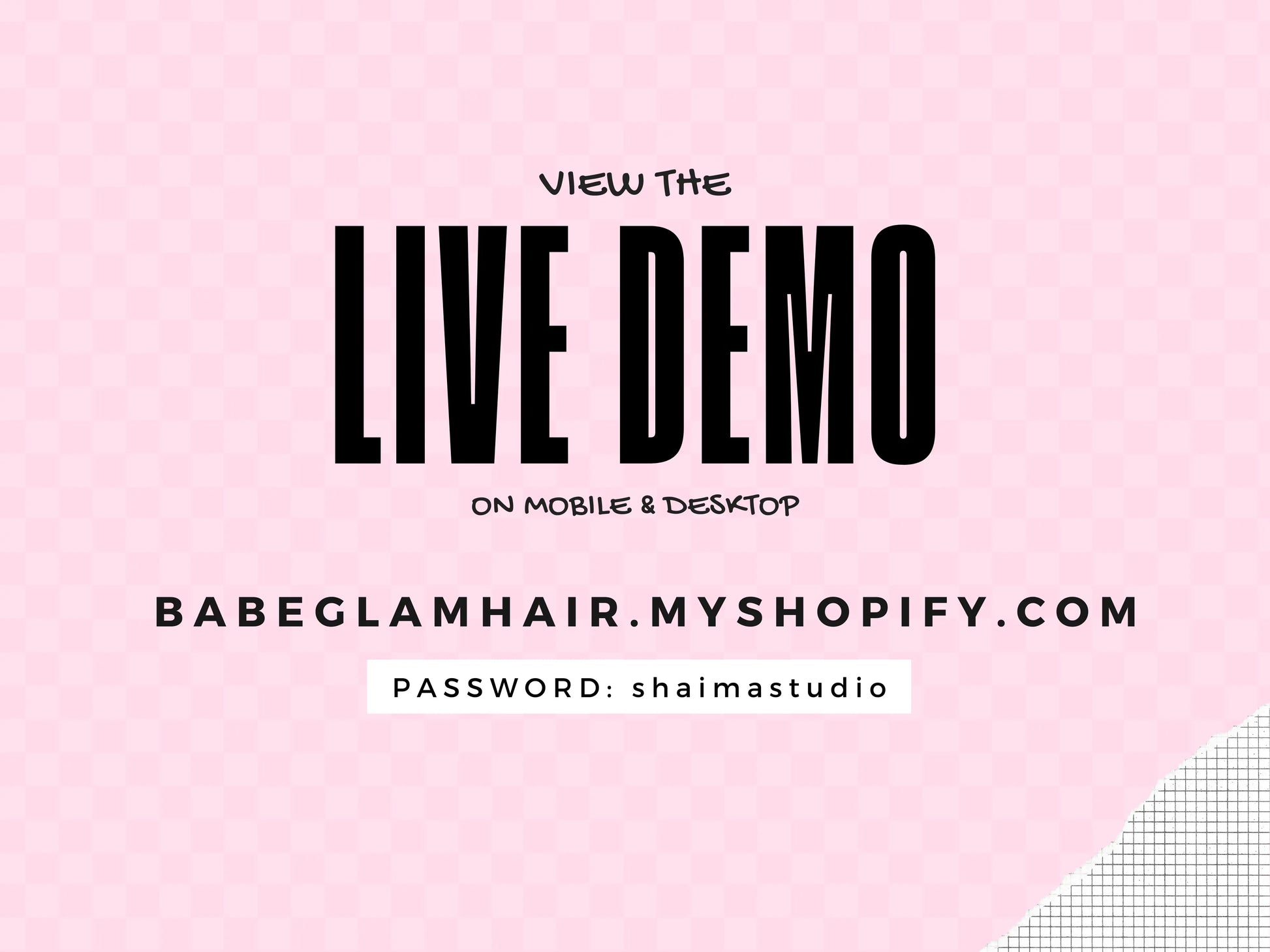 Pink Feminine Hair Salon Shopify Theme live demo