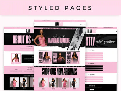 styled pages